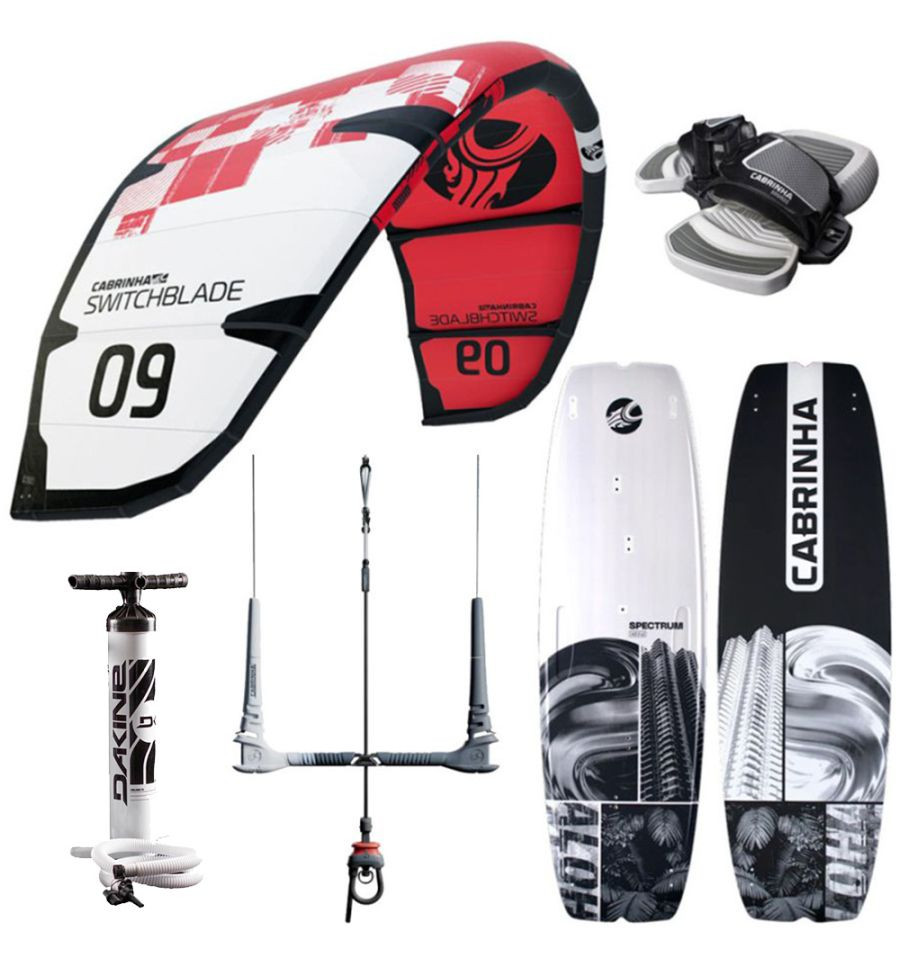 Cabrinha Switchblade + Spectrum 2023 kitesurf complete package